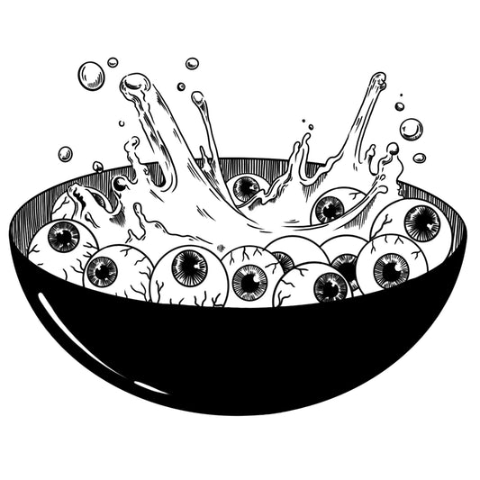 Eyeball Bowl Sticker