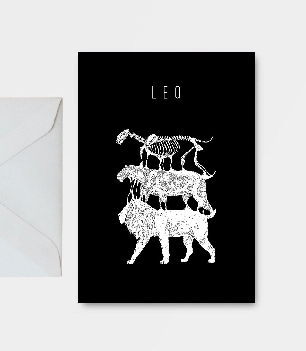 Leo Postcard