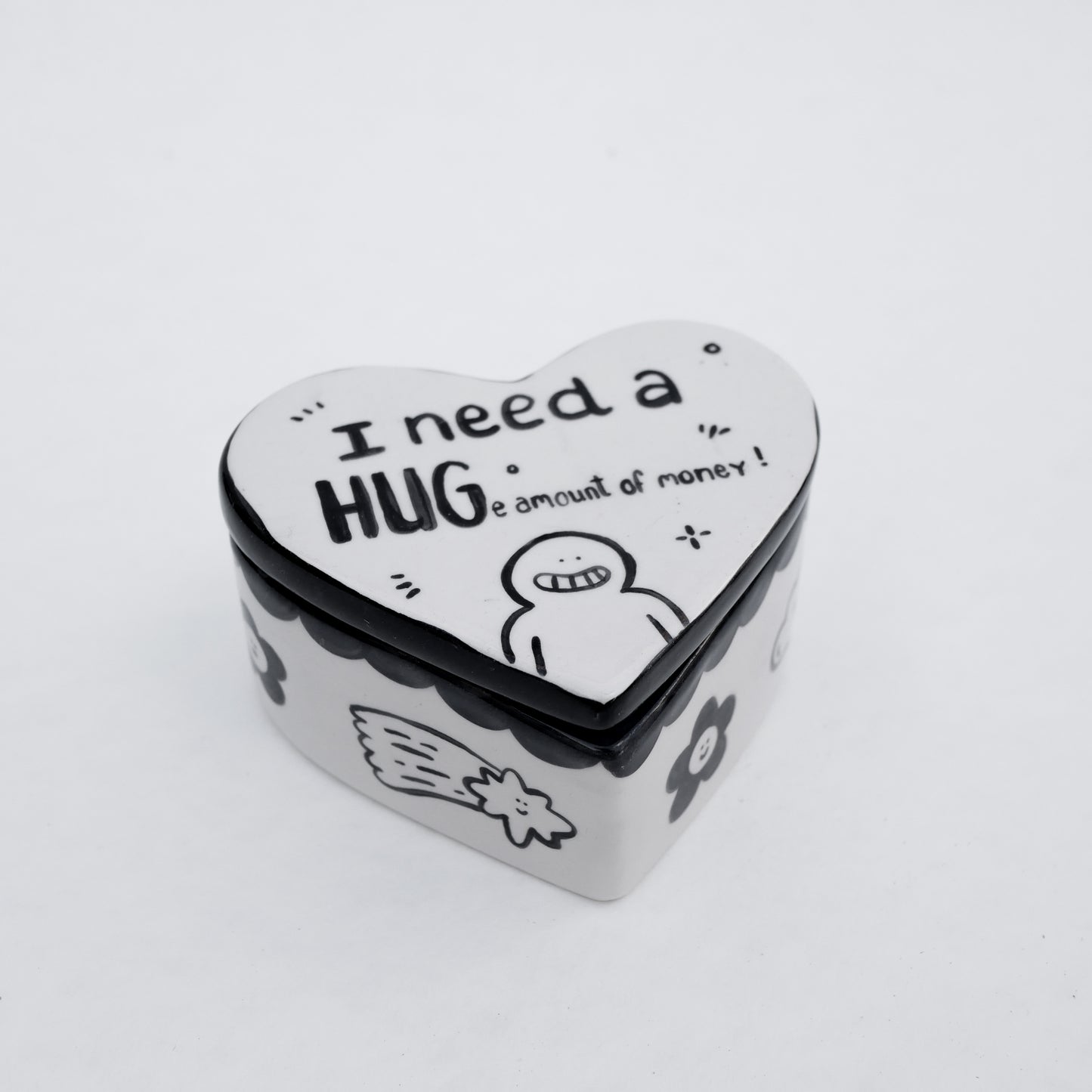 I Need A Hug Heart Trinket Box