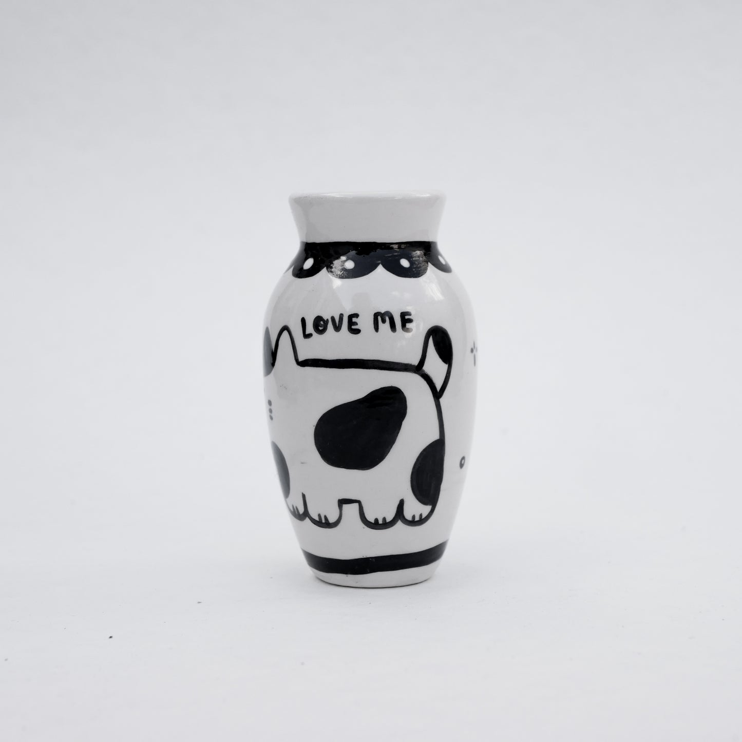 Love Me Cat Vase