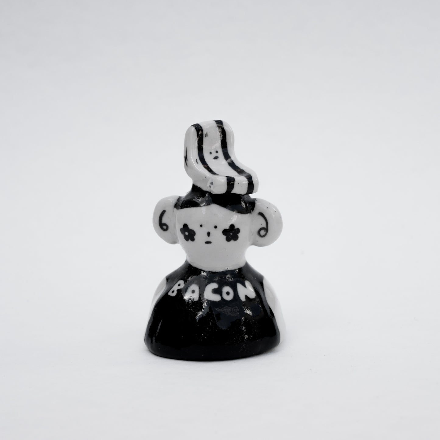 Bacon Ceramic Figurine