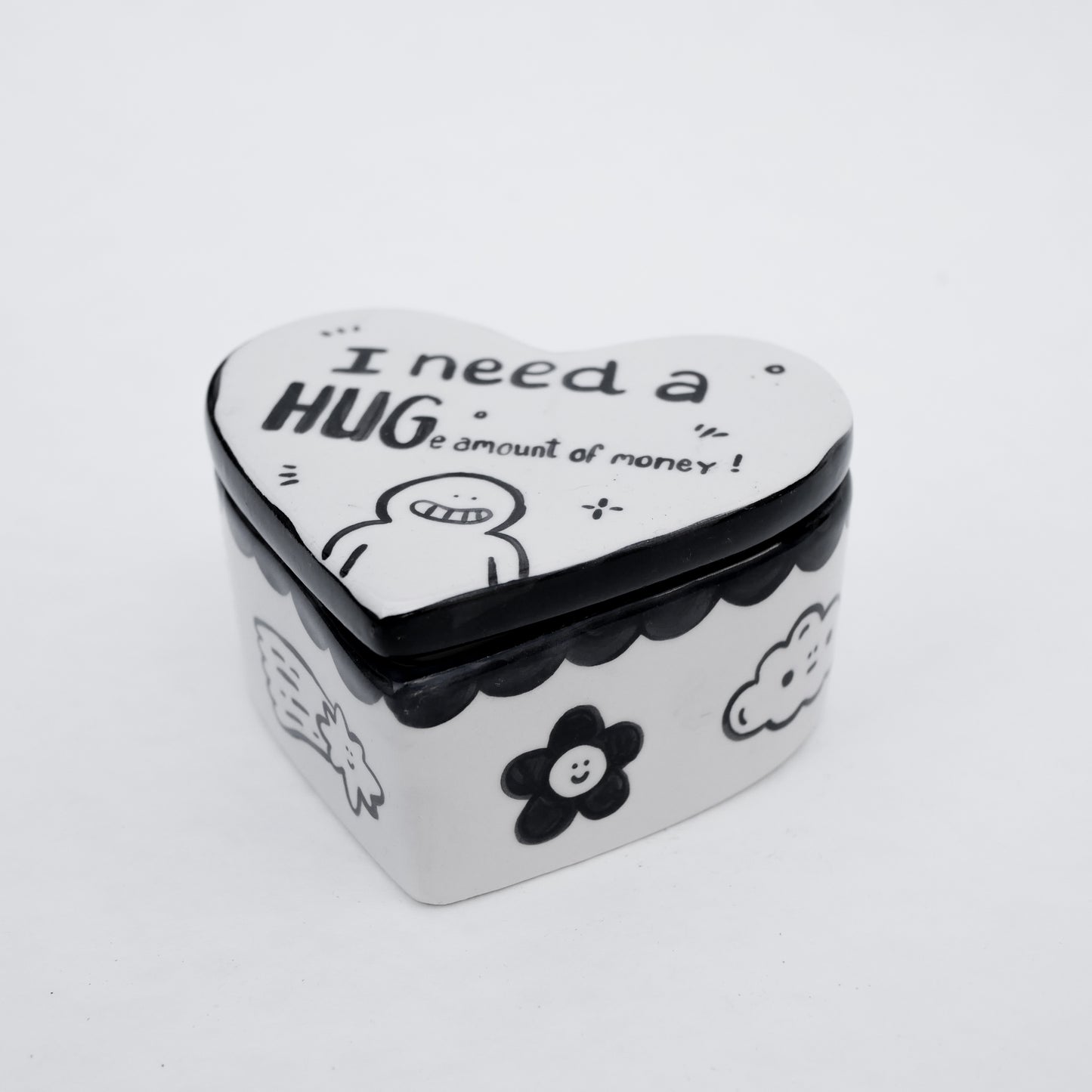 I Need A Hug Heart Trinket Box