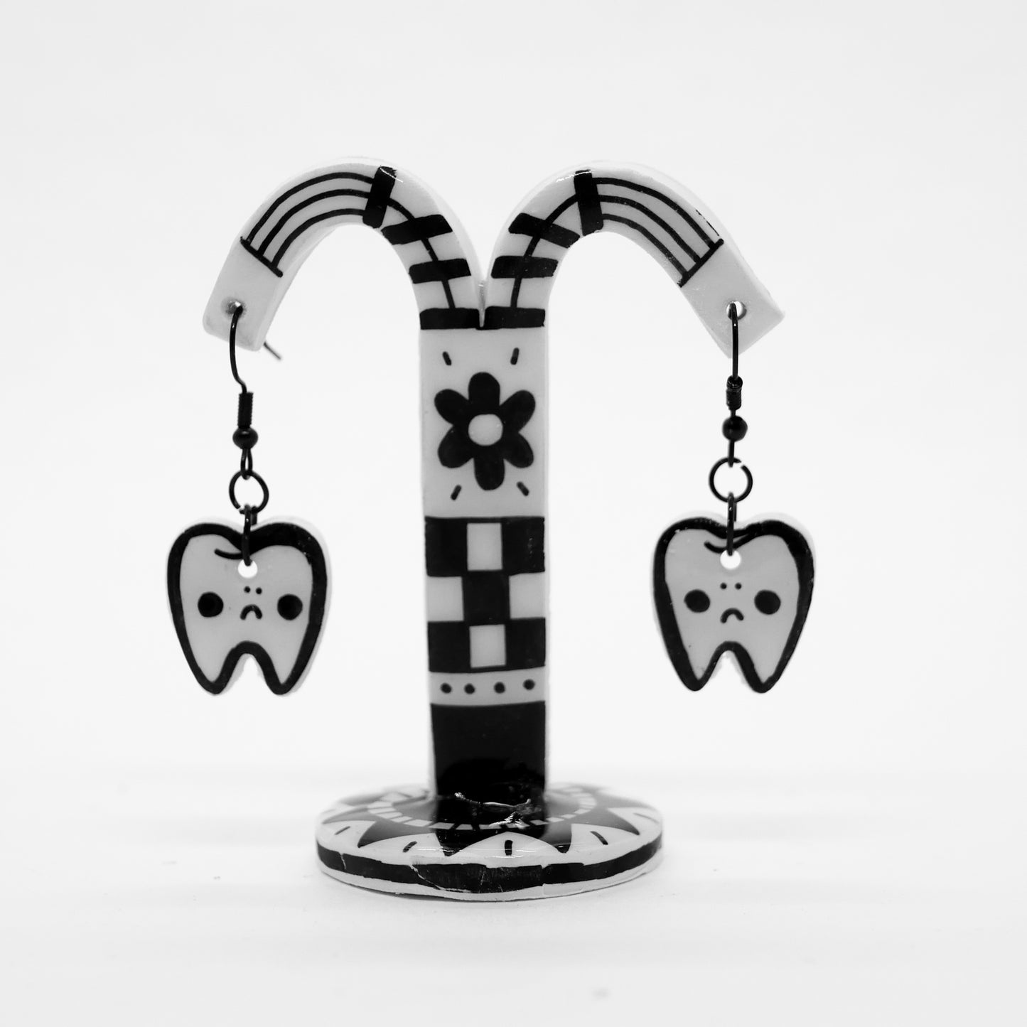 Mini Teeth Earrings