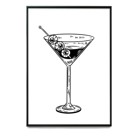 Martini Art Print