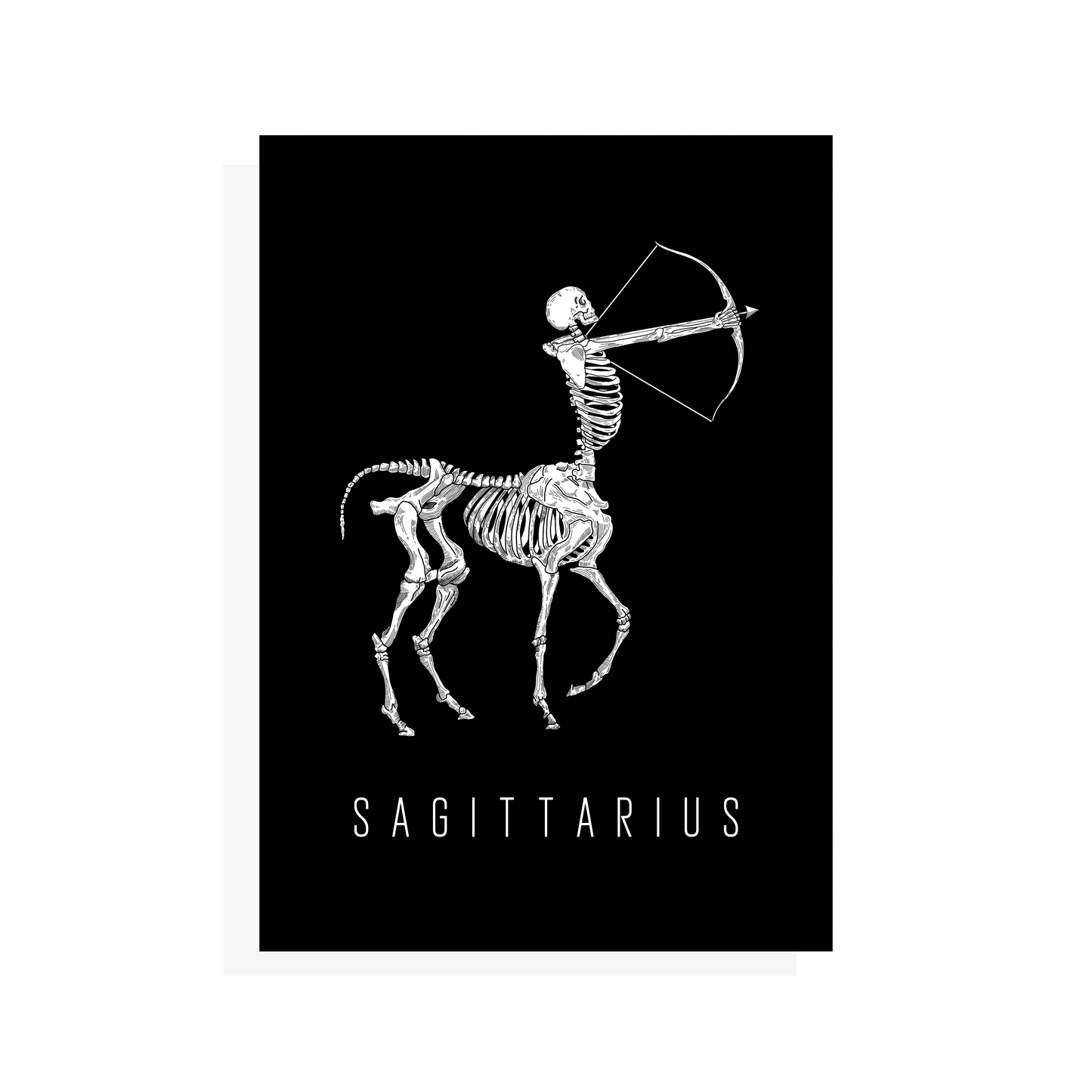 Sagittarius Postcard