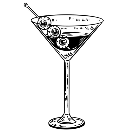 Eyeball Martini Sticker